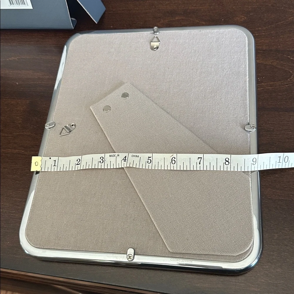New in box Georg Jensen Polished Silver tableau mirror. Makes a beautiful gift - Picture 4 of 9